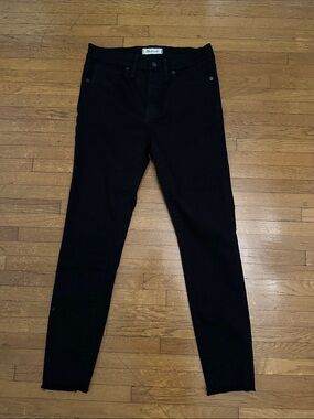 Madewell Black Skinny High-Rise Jeans- size 29
